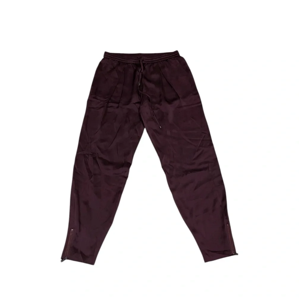 Haute hippie purple 100% silk pants